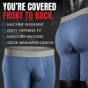 Modal 7in Men's Boxer Briefs | Men Bulge Enhancing Pouch Underwear | Tagless Design | Super Comfortable And Lightweight