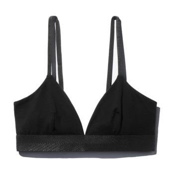 Women's Triangle Bralette | Plunge Unlined Seamless Bra | No Underwire Sexy Comfortable Everyday
