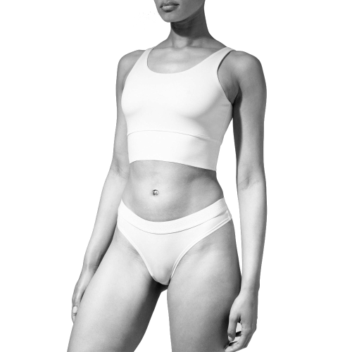Women's Thong Mid Rise | Comfortable Intimates Underwear | No Show Panties