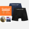 Men's Merino Wool Boxer Briefs | Antibacterial Moisture-Wicking | Temperature Regulation | Fast Drying