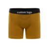 Men's 100% Merino Wool Boxer Brief | Horizontal Fly | Premium Stretch Jacquard Waistband | Men's Underwear For Daily Hiking Camping