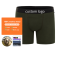 Men's 100% Merino Wool Boxer Brief | Horizontal Fly | Premium Stretch Jacquard Waistband | Men's Underwear For Daily Hiking Camping