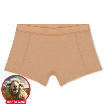 Women's Ridge Merino Wool Boy Short | 170 GSM Fabric Weight | No-Flip Waistband Construction