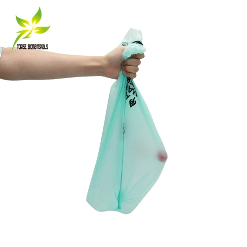 Factory Direct Supply of Biodegradable, Plant-based Wavetop Trash Bags with Free Customizable Size, Color and Logo