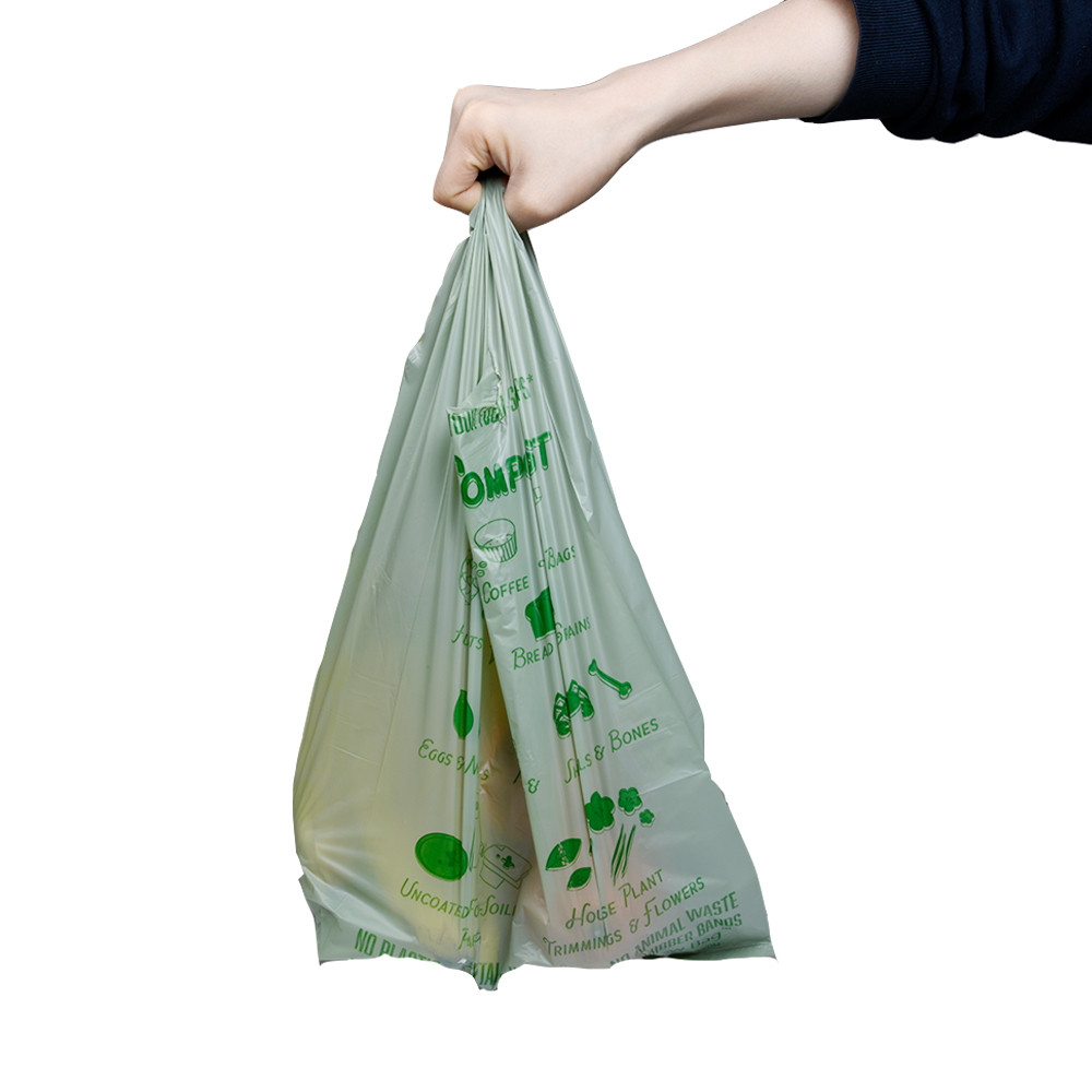 Compostable T-shirt Handle Bags