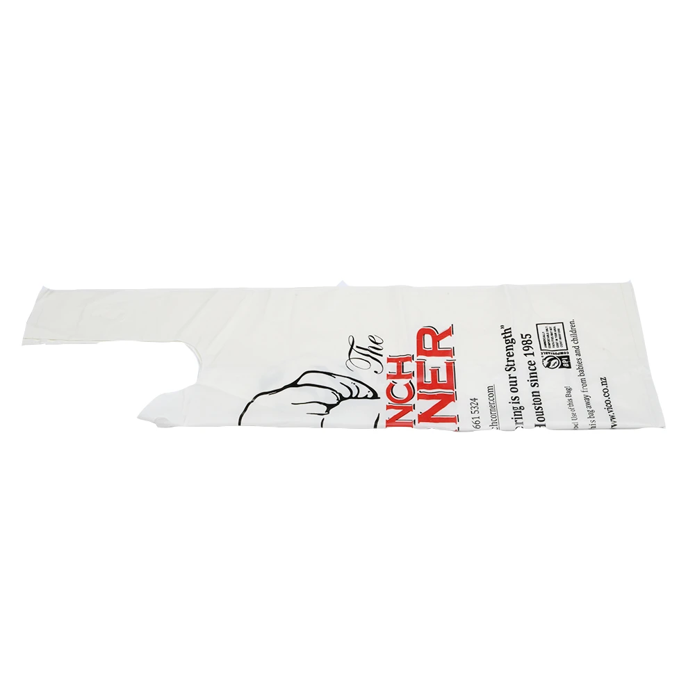 Compostable T-Shirt Shopping Bags