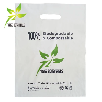 multi-purpose multi-color biodegradable die cut bag for a Greener Future