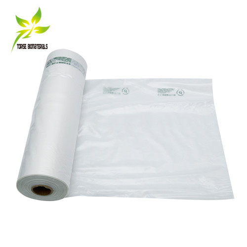 Custom compostable product bags Biodegredable bags Bread and Grocery Clear bags By factory