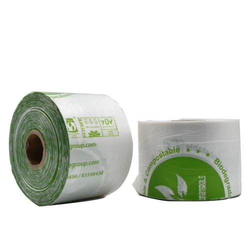 Custom compostable product bags Biodegredable bags Bread and Grocery Clear bags By factory