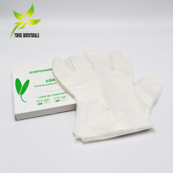 100% Plant-Based Compostable Disposable Glove for Food | Customize your Brand