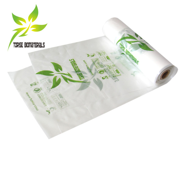 TORISE Eco-friendly Compostable Biodegradable Produce Bags for Vegetable and Fruit for OEM/ODM