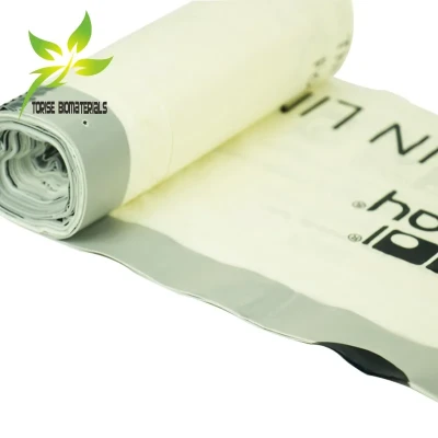 Drawstring Trash Bags | Compostable Corn Starch Material | DinPlus Certified | OEM/ODM  | Global Brands