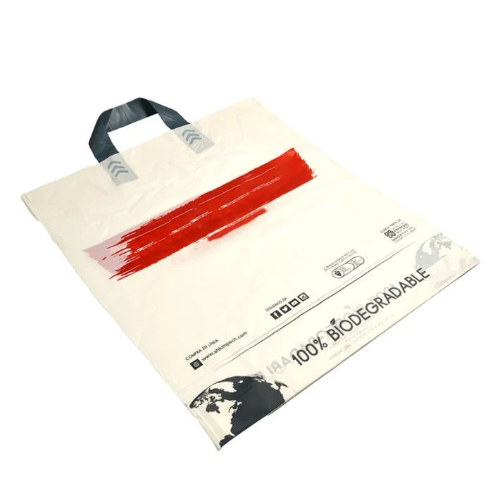 Custom Biodegradable Garment Shopping Bags - Eco-Friendly & Durable with Custom Logo