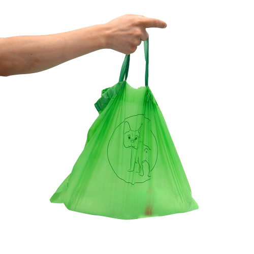 Customizable Drawstring Poop Bags by Expert OEM/ODM Provider | Scented, Biodegradable Cornstarch Material | Earth-Conscious Solutions for Brands Worldwide
