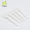 Best Selling Cutlery Compostable Forks Individually Package Disposable White Cutlery Set