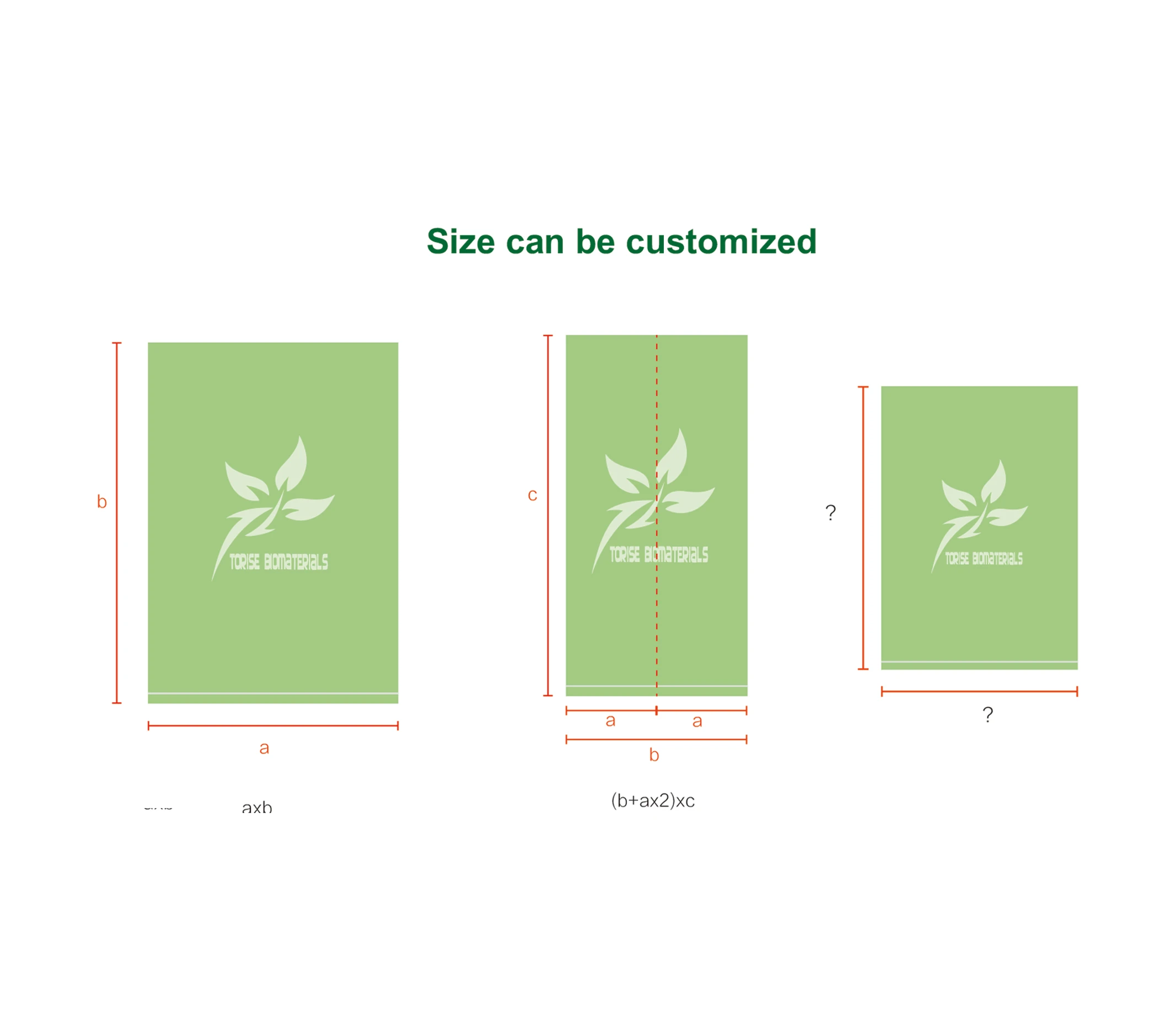 Choose Biodegradable Bag Sizes