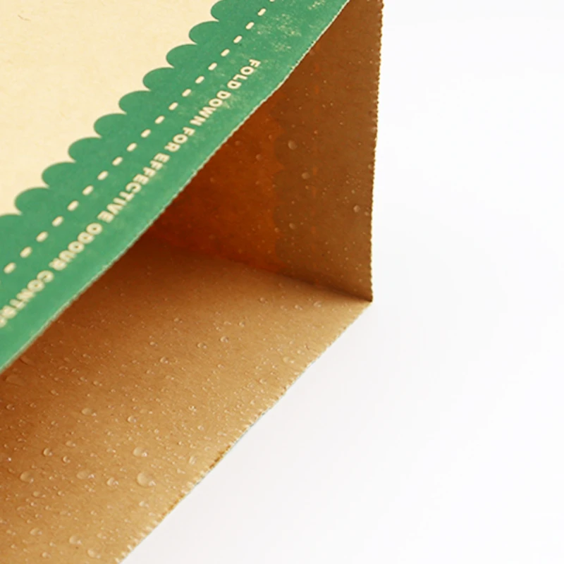 Leak-proof Compostable Kitchen Waste Paper Bags