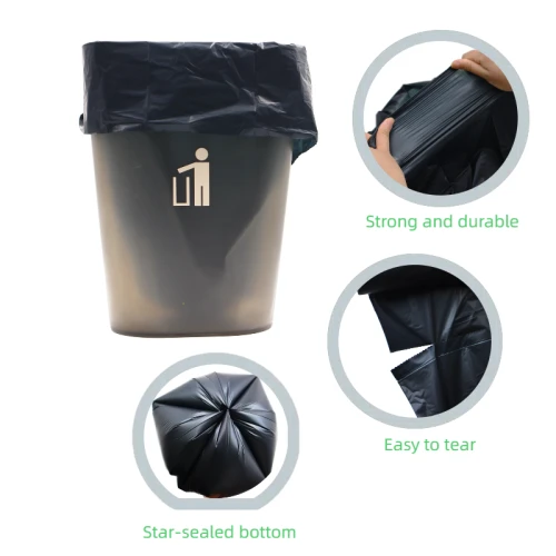 Torise 100% Compostable&Biodegradable Garbage Bag made from Bio-based Materials for Wholesaler