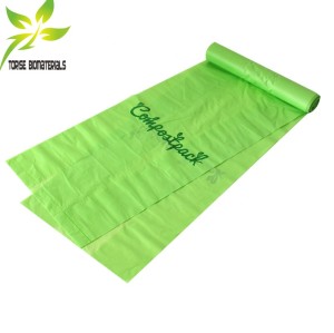 Custom 100% Biodegradable Cornstarch Compostable Bags for Kitchen Food Scrap Waste – Eco-Friendly Wholesale Solution
