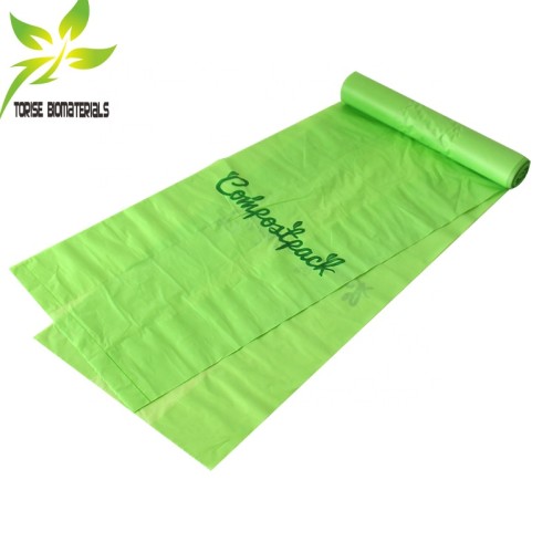 Custom 100% Biodegradable Cornstarch Compostable Bags for Kitchen Food Scrap Waste – Eco-Friendly Wholesale Solution