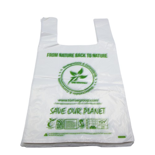 100% Compostable Shopping Bags | Custom Eco-Friendly Shopping Bags | Torose Biomaterials | Wholesale Supply | High Load-Bearing and Durable