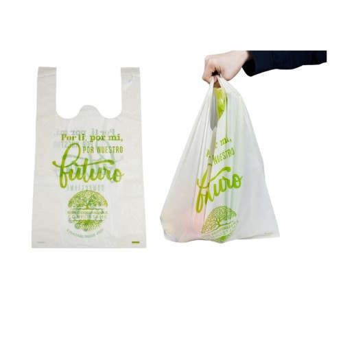 Biodegradable Grocery Bags with Logo - Compostable | Wholesale | Custom Printed for Supermarkets and Retailers