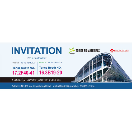 TORISE BIOMATERIALES te invita a la 137ª Feria de Cantón