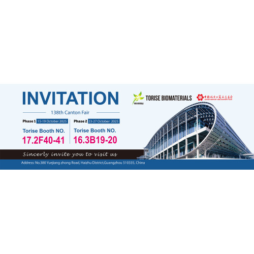 TORISE BIOMATERIALES presentará soluciones sostenibles certificadas en la Feria de Cantón 2025