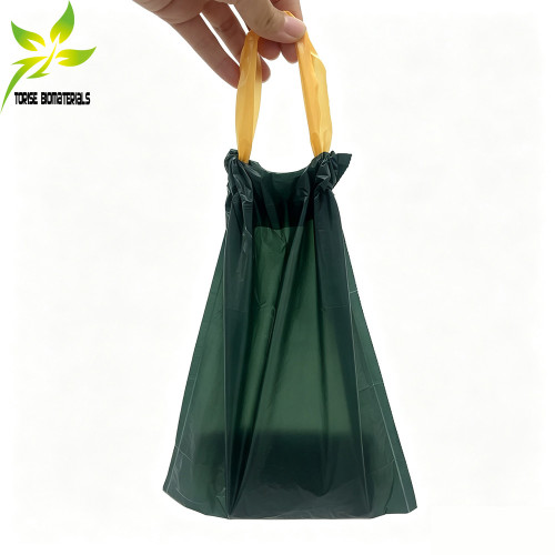 Bolsas para excrementos con cordón personalizables de un proveedor experto de OEM/ODM | Material de almidón de maíz biodegradable y perfumado | Soluciones respetuosas con el medio ambiente para marcas de todo el mundo