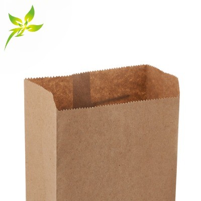 Custom Eco-Friendly Compostable Greaseproof Snack & Hot Dog Kraft Paper Bags