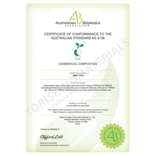 AS4736 Certification