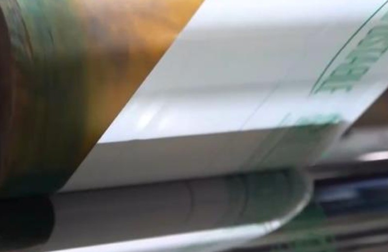 Flexo printing on compostable film