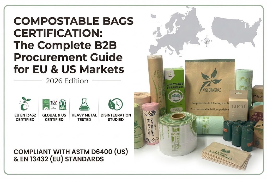 Compostable bag certification guide EU and US markets