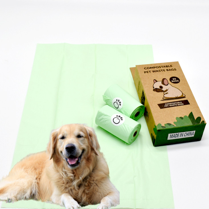 Compostable dog poop bags