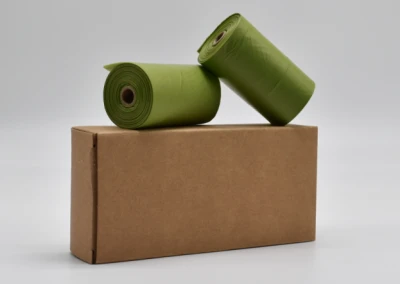 Bulk compostable dog poopbags | Leak-Proof and Extra-Thick Pet Waste Bags for Big and Small Dogs | Refill Rolls
