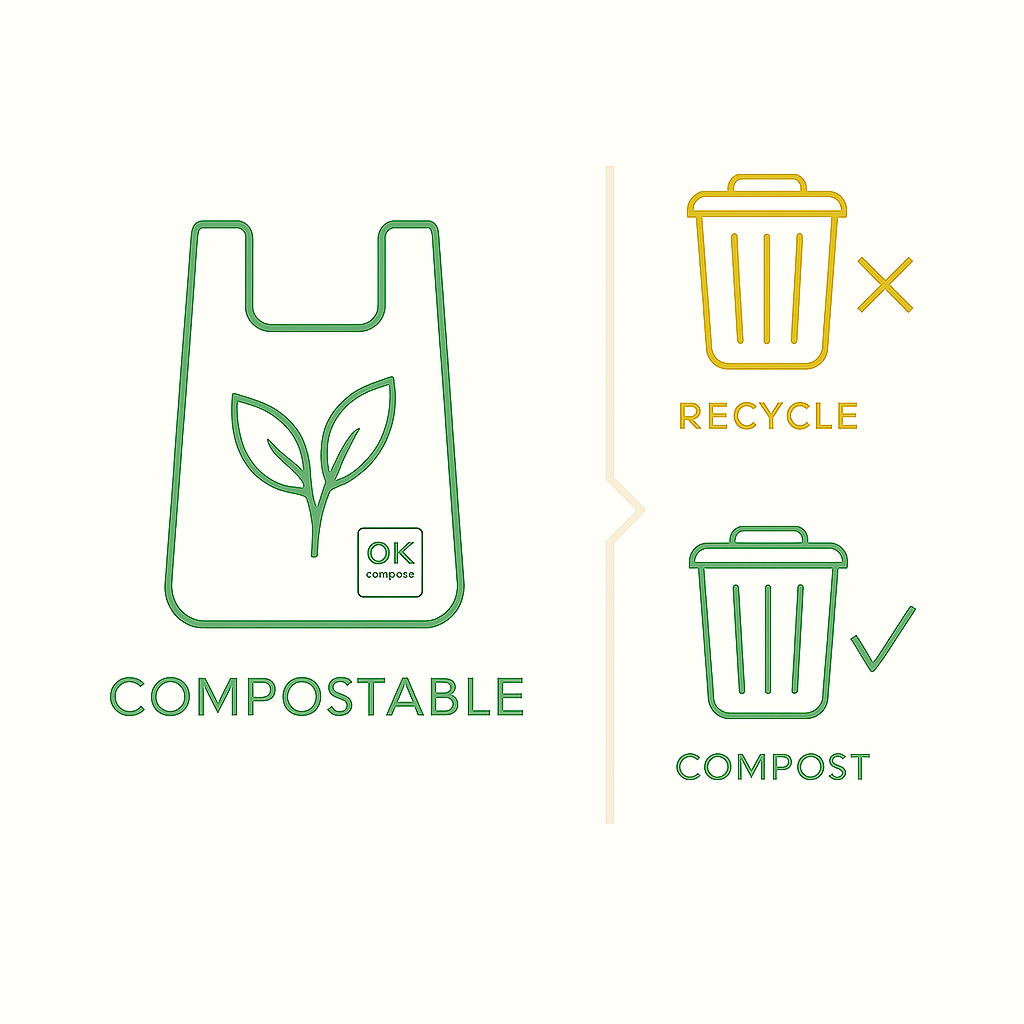 Are Compostable Bags Recyclable: The Complete Guide