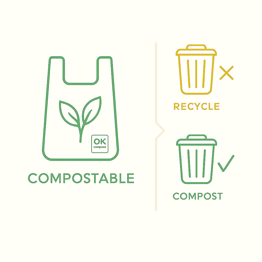Are Compostable Bags Recyclable: The Complete Guide