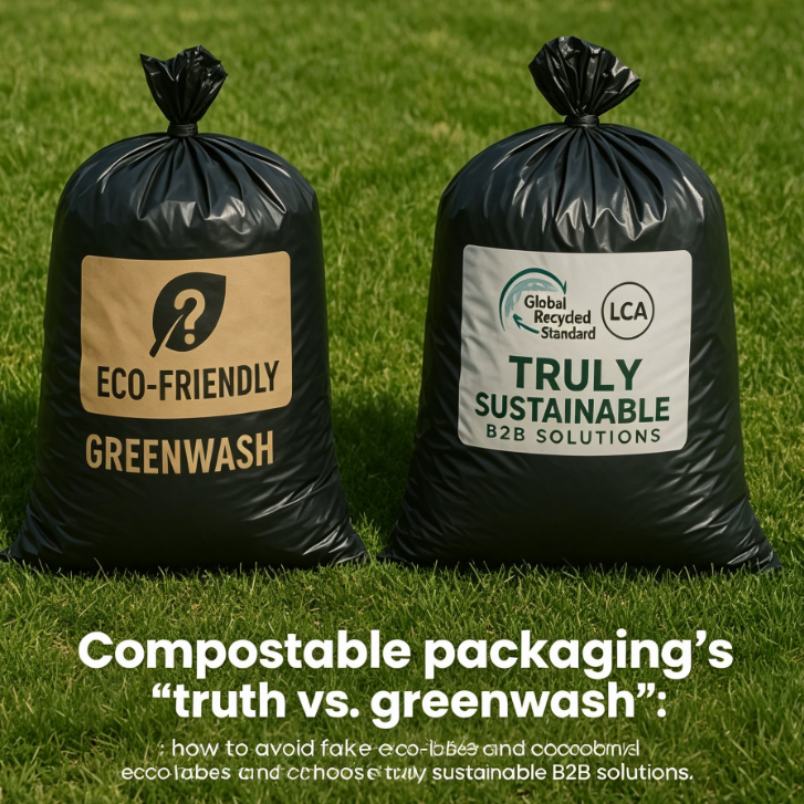 Compostable packaging [truth vs. greenwash]: how to choose truly sustainable B2B solutions