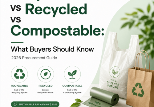 Recyclable vs Recycled vs Compostable: What Buyers Should Know (2026 Procurement Guide)