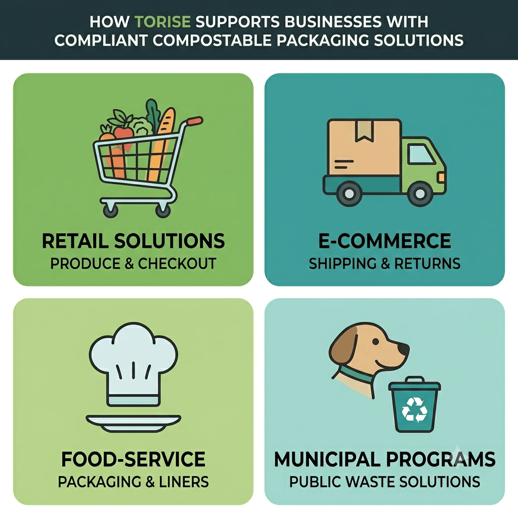Navigating Global Packaging Regulations: How Torise Supports Businesses with Compliant Compostable Packaging Solutions