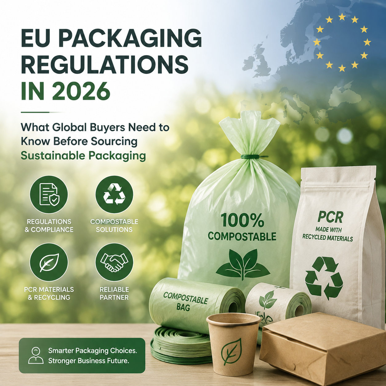 EU Packaging Regulations in 2026: What Global Buyers Need to Know Before Sourcing Sustainable Packaging