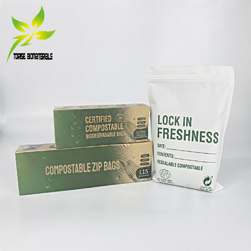 Custom Compostable Freezer Zip Lock Bags for Food Storage, Private Label Brands & E-Commerce Sellers