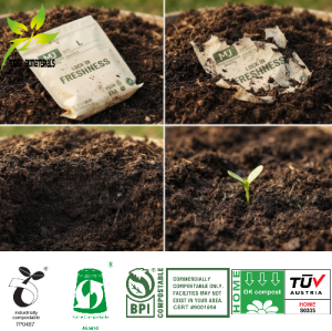 Custom Compostable Freezer Zip Lock Bags for Food Storage, Private Label Brands & E-Commerce Sellers