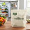 Custom Compostable Freezer Zip Lock Bags for Food Storage, Private Label Brands & E-Commerce Sellers