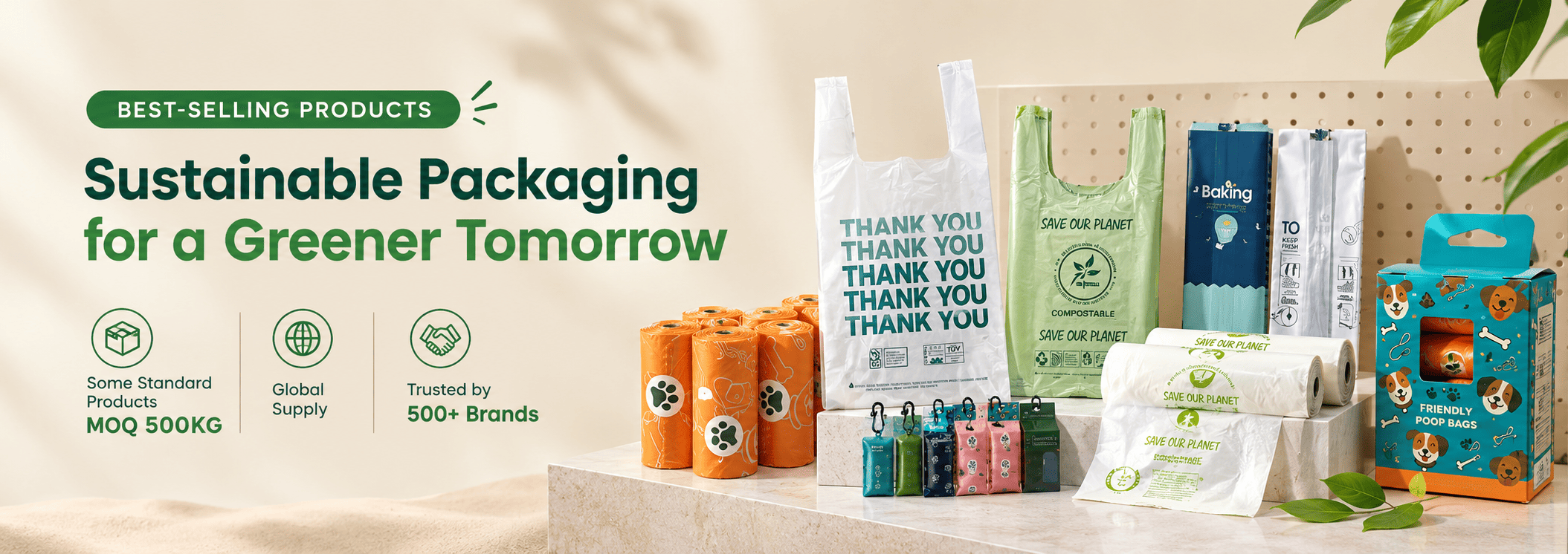 Best-selling sustainable packaging products from Torise.
