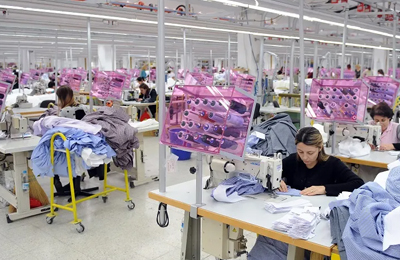 Garment fabric factory