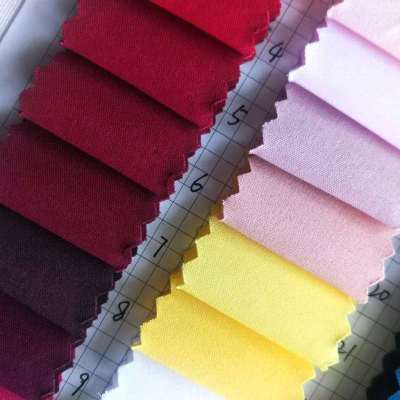 Spot 300T Polyester Pongee 2000 Colors School Uniforms Casual Wear Windbreaker Jackets Cotton Jackets Down Jackets Fabric Material