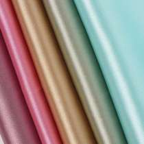 Premium OEM ODM Polyester Woven Fabric - In-Stock Silk Polyester Elastic Elastane Satin Fabric for Performance Clothing and Cheongsam