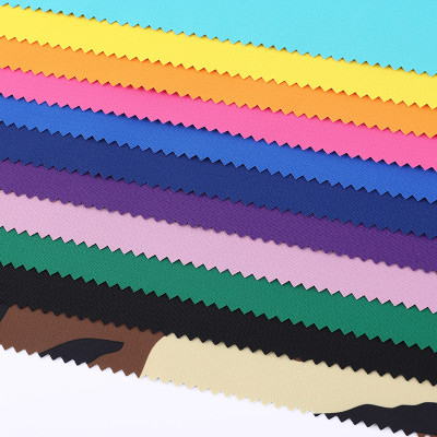 Polyester Fabric for Windbreaker Jackets - 260T Grid Ultra-Thin Elastic Pongee Three-in-One Terry Composite Fabric