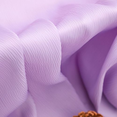 Bulk Polyester Chiffon Fabric with Subtle Stripes - Perfect for Garment Manufacturers - OEM/ODM & Dealer Services Available